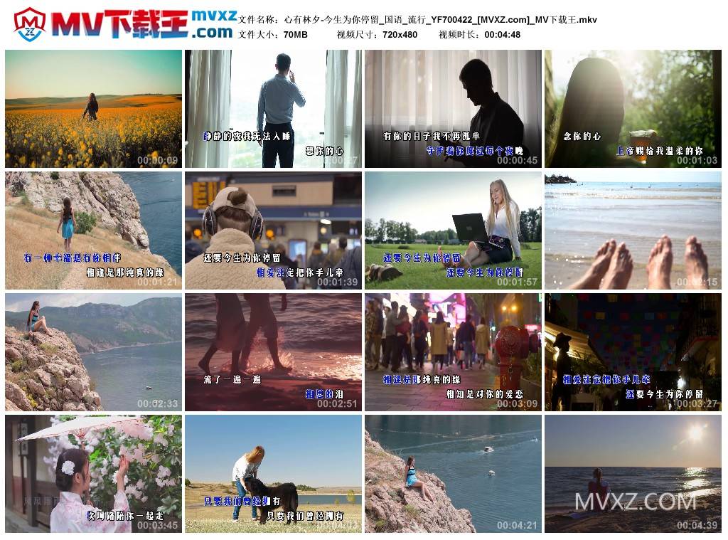 心有林夕-今生为你停留_国语_流行_YF700422